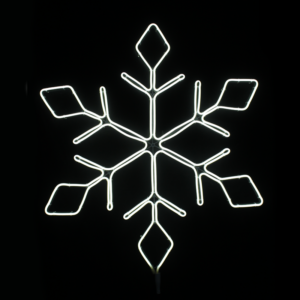 “SNOWFLAKE” 600LED ΣΧΕΔΙΟ 6m ΦΩΤΟΣΩΛ ΝΕΟΝ ΘΕΡΜΟ ΛΕΥΚΟ IP44 66x57cm 1.5m ΚΑΛΩΔ ACA – X0860014111
