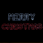 MERRY CHRISTMAS 936 LED 26m ΜΟΝΟΚ. ΦΩΤ ΛΕΥΚΟ & KOKKINO FLASH IP65 160*40,5cm 1237*40,5cm 1,5m ΚΑΛ. ACA – X0893632219