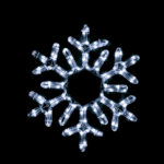 “SNOWFLAKE” 96 LED ΣΧΕΔΙΟ 4m ΜΟΝΟΚΑΝΑΛ ΦΩΤΟΣΩΛ ΨΥΧΡΟ ΛΕΥΚΟ IP44 38cm 1.5m ΚΑΛΩΔ ACA – X089622111