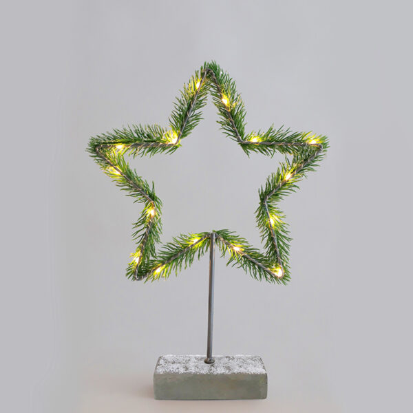 STAR TABLE LIGHTS 15 MINI LED WW ΛΑΜΠΑΚΙΑ ΜΠ/ΡΙΕΣ (2AA) IP20 H40CM ACA – X09151107
