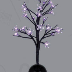 TABLE TREE 25 LED ΣΧΕΔΙΟ ΛΑΜΠΑΚIA ΜΕ ΜΠΑΤΑΡΙΑ 3xAA ΜΩΒ IP20 10x10x45cm ACA – X1025811