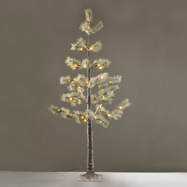 SNOW PINE TREE 56 WW LED ΛΑΜΠΑΚ.ΑΝΤΑΠΤ.(24VDC) IP44 21X21X150CM 3M KΑΦΕ ΚΑΛ. ΤΡΟΦ. ACA – X1056144