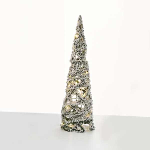 “GREEN PINE NEEDLE CONE TREE” 30 MINI WW LED ΛΑΜΠ. ΜΠΑΤ. 3ΧΑΑ,IP20 Φ15X60cm ACA – X113011312