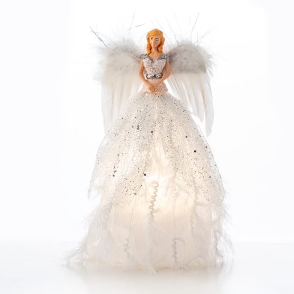 ΔΙΑΚ/ΚΟ ΥΦΑΣΜΑΤΙNΟ ΑΓΓΕΛΟΣ ΜΕ LED ΦΩΤΙΣΜΟ 30CM ACA – X123008