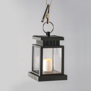 “ΜΑΥΡΟ ΠΛΑΣT ΗΛΙΑΚΟ ΦΑΝΑΡΙ+ΛΕΥΚΟ ΚΕΡΙ” 1 WW LED ΜΠΑΤ(1xAA 1.2V 300mAhNi-MH ΕΠΑΝΑΦ)IP44 Φ8.8×12.7cm ACA – X1311308