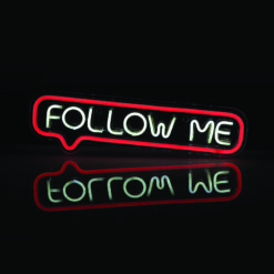 FOLLOW ME 155 NEON LED ΛΑΜΠ USB ΚΑΛ 2m ΨΥΧΡΟ & ΚΟΚΚΙΝΟ IP20 42*1.6*12cm ACA – X1315524720