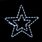 DOUBLE STARS 72 LED ΣΧΕΔΙΟ 3m ΜΟΝΟΚΑΝΑΛ ΦΩΤΟΣΩΛ ΨΥΧΡΟ ΛΕΥΚΟ ΜΗΧΑΝΙΣΜΟ FLASH IP44 55cm 1.5m ΚΑΛΩ ACA – X087222316