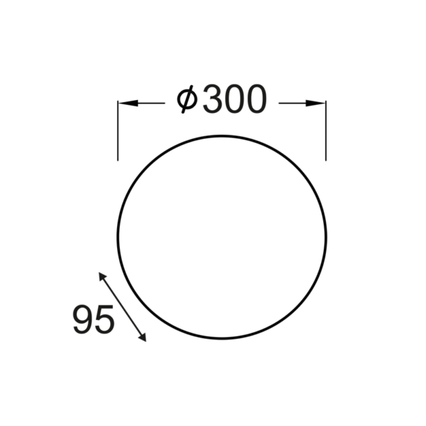 ΠΛΑΦΟΝΙΕΡΑ Φ40 ΚΙΤΡΙΝΟ ΓΥΑΛΙ ALBATRE ACA – XD01400Y