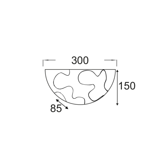 ΑΠΛΙΚΑ 30cm ΠΑΖΛ ΓΥΑΛΙ PUZZLE ACA – XD05302