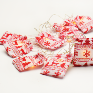 “WOVEN BAG STRING LIGHT” ΑΣΠΡΟ & ΚΟΚΚΙΝΟ ΤΣΟΥΒΑΛΑΚΙ 10 LED ΛΑΜΠΑΚ ΜΠΑΤΑΡ(2xΑΑ) ΘΕΡΜΟ ΛΕΥΚ IP20 ACA – XG10WW2A