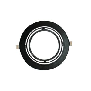 Βάση Σποτ AR111 Στρογγυλή Ρυθμιζόμενη Μαύρη Φ180 ACA –  XMCAR1B