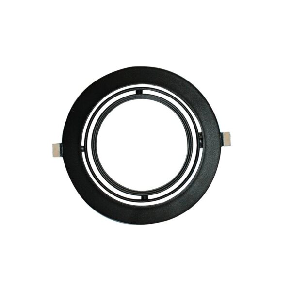 Βάση Σποτ AR111 Στρογγυλή Ρυθμιζόμενη Μαύρη Φ180 ACA –  XMCAR1B