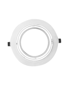 Βάση Σποτ AR111 Στρογγυλή Ρυθμιζόμενη Λευκή 185×185 ACA –  XMCAR1W