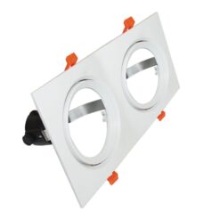 ACA ΣΠΟΤ AR111 XMS ΔΙΠΛΟ ΛΕΥΚΟ ΤΕΤΡΑΓΩΝΟ 320×165  –  XMSAR2W