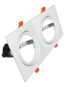 ACA ΣΠΟΤ AR111 XMS ΔΙΠΛΟ ΛΕΥΚΟ ΤΕΤΡΑΓΩΝΟ 320×165  –  XMSAR2W