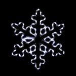 SNOWFLAKE 96 LED ΣΧΕΔΙΟ 4m ΜΟΝΟΚΑΝΑΛ ΦΩΤΟΣΩΛ ΨΥΧΡΟ ΛΕΥΚΟ ΜΗΧΑΝΙΣΜΟ FLASH IP44 56cm 1.5m ΚΑΛΩΔ ACA – XSNOWBLEDW56