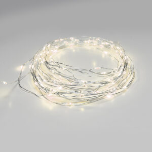 200 LED ΛΑΜΠΑΚIA ΣΕΙΡΑ ΘΕΡΜΟ ΛΕΥΚΟ ΑΣΗΜΙ ΚΑΛΩΔ ΧΑΛΚΟΥ ΑΝΤΑΠΤΟΡ(6VDC) & 8 ΠΡΟΓΡΑΜ IP44 20m+3m 6W ACA – X01200112