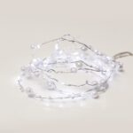 PEARL Σχέδιο 20 LED ΛΑΜΠΑΚIA ΣΕΙΡΑ ΨΥΧΡΟ ΛΕΥΚΟ ΑΣΗΜΙ ΚΑΛΩΔ ΧΑΛΚΟΥ & ΜΠΑΤΑΡ 2xAA IP20 2m+10cm 1.2W ACA – X01201111