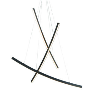 ΚΡΕΜΑΣΤΟ ΦΩΤΙΣΤΙΚΟ LED 60W 3000K 4200LM NAAVA ΜΑΥΡΟ ΑΛΟΥΜΙΝΙΟ IP20 102X15X110CM ACA DECOR – YL1723LEDPBK