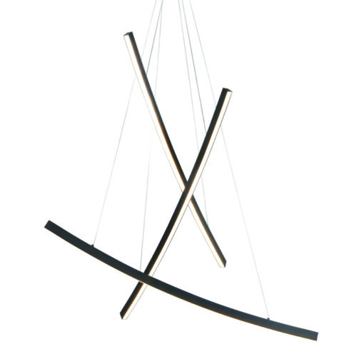 ΚΡΕΜΑΣΤΟ ΦΩΤΙΣΤΙΚΟ LED 60W 3000K 4200LM NAAVA ΜΑΥΡΟ ΑΛΟΥΜΙΝΙΟ IP20 102X15X110CM ACA DECOR – YL1723LEDPBK