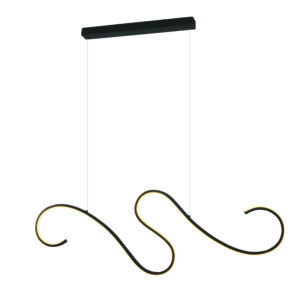 ΚΡΕΜΑΣΤΟ ΦΩΤΙΣΤΙΚΟ LED 27W 3000K 1890LM CALISTA ΜΑΥΡΟ ΑΛΟΥΜΙΝΙΟ IP20 110X6XH175CM ACA DECOR – YL1809LEDPBK