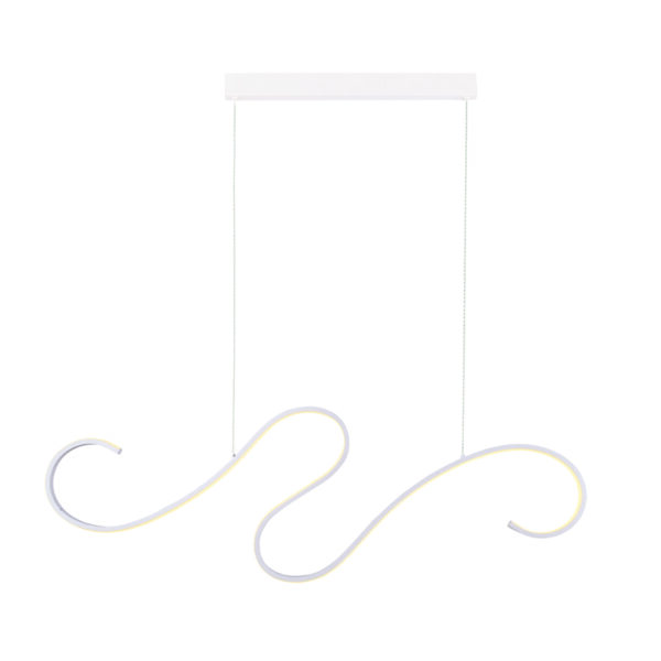 ΚΡΕΜΑΣΤΟ ΦΩΤΙΣΤΙΚΟ LED 27W 3000K 1890LM CALISTA ΛΕΥΚΟ ΑΛΟΥΜΙΝΙΟ IP20 110X6XH175CM ACA DECOR – YL1809LEDPWH