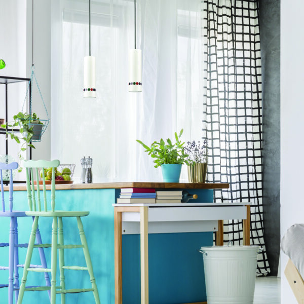 ΚΡΕΜΑΣΤΟ ΦΩΤΙΣΤΙΚΟ 1XGU10 BUTTONS ΛΕΥΚΟ ΜΕΤ/ΚΟ IP20 D6XD10XH150CM ACA DECOR – YL22271PCF