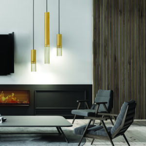 ΚΡΕΜΑΣΤΟ ΦΩΤΙΣΤΙΚΟ 1XGU10 DOHA ΧΡΥΣΟ ΜΕΤ/ΚΟ IP20 D6XD8XH150CM  ACA DECOR – YL22291PSG