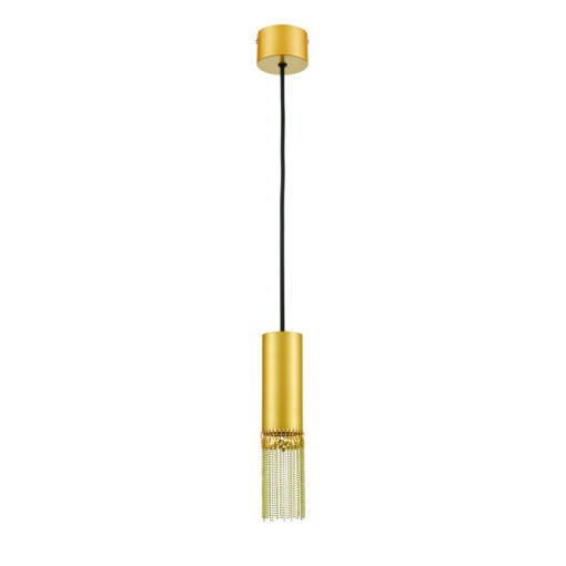 ΚΡΕΜΑΣΤΟ ΦΩΤΙΣΤΙΚΟ 1XGU10 DOHA ΧΡΥΣΟ ΜΕΤ/ΚΟ IP20 D6XD8XH150CM  ACA DECOR – YL22291PSG