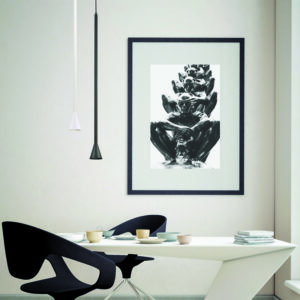 ΚΡΕΜΑΣΤΟ ΦΩΤΙΣΤΙΚΟ 1ΧGU10 CLOUZOT ΜΑΥΡΟ ΜΕΤ/ΚΟ IP20 D7,5XD10XH190CM ACA DECOR – YL22801PBK