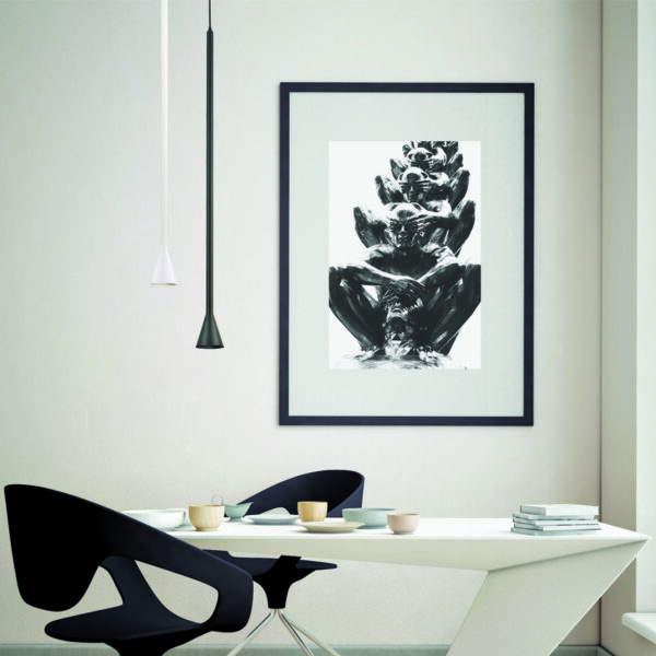 ΚΡΕΜΑΣΤΟ ΦΩΤΙΣΤΙΚΟ 1ΧGU10 CLOUZOT ΛΕΥΚΟ ΜΕΤ/ΚΟ IP20 D7,5XD10XH190CM ACA DECOR – YL22801PWH