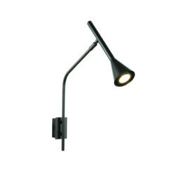 ΕΠΙΤΟΙΧΟ ΦΩΤΙΣΤΙΚΟ 1XGU10 CLOUZOT ΜΑΥΡΟ ΜΕΤ/ΚΟ IP20 40X52X8CM ACA DECOR – YL22801WBK