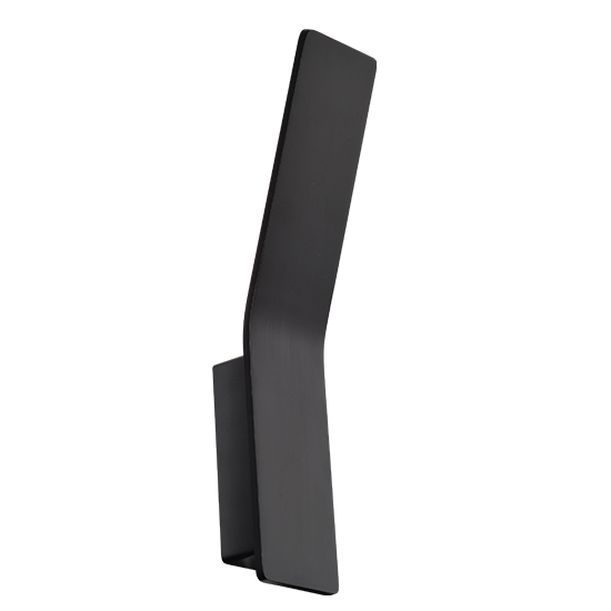 ACA DECOR   – Επίτοιχο Φωτιστικό LED 6W 3000K Αλουμίνιο Μαύρο 33,5X7X10cm