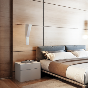 ACA DECOR   – Επίτοιχο Φωτιστικό LED 6W 3000Κ Αλουμίνιο Λευκό 33,5Χ7ΧΗ10cm