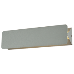 ACA DECOR – Επίτοιχο Φωτιστικό LED 10W 3000K Αλουμίνιο Γκρι 31X8X5,5cm
