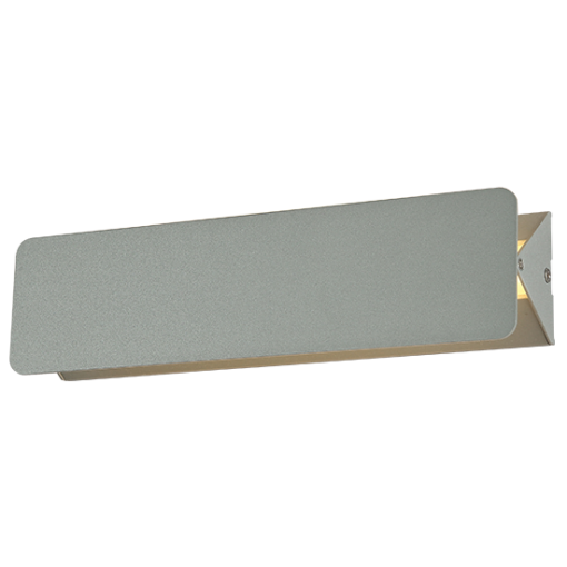 ACA DECOR   – Επίτοιχο Φωτιστικό LED 10W 3000K Αλουμίνιο Γκρι 31X8X5,5cm
