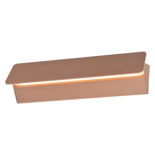 ACA DECOR   – Επίτοιχο Φωτιστικό LED 15W 3000K Αλουμίνιο Χρυσό 46X8X5,5cm