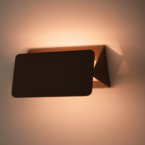 ACA DECOR  – Επίτοιχο Φωτιστικό LED 5W 3000K Αλουμίνιο Μαύρο 16X8X5,5cm