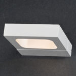 ACA DECOR   – Επίτοιχο Φωτιστικό LED 6W 3000K Αλουμίνιο Λευκό 14,5X13X3cm