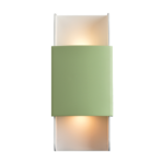 ACA DECOR   – Επίτοιχο Φωτιστικό LED 12W 3000K Αλουμίνιο Μέντα + Λευκό 25X11X5,3cm