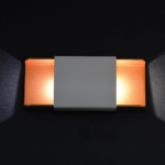 ACA DECOR   – Επίτοιχο Φωτιστικό LED 12W 3000K Αλουμίνιο Λευκό + Χρυσό 25X11X5,3cm