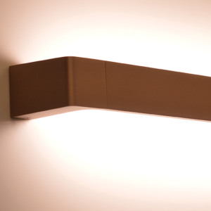 ACA DECOR   – Επίτοιχο Φωτιστικό LED 12W 3000K Αλουμίνιο Χρυσό 60Χ6,4Χ10,5cm