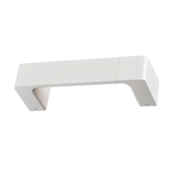 ACA DECOR   – Επίτοιχο Φωτιστικό LED 6W 3000K Αλουμίνιο Λευκό 30Χ6,4Χ10,5cm