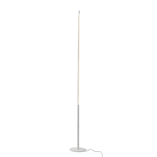 ΕΠΙΔΑΠΕΔΙΟ ΦΩΤΙΣΤΙΚΟ LED 18W 3000K 1440LM ΛΕΥΚΟ ΑΛΟΥΜΙΝΙΟ DIMMER ΑΦΗΣ D18ΧD1,8ΧΗ146CM AVENUE ACA DECOR  – ZM16LEDF148WH