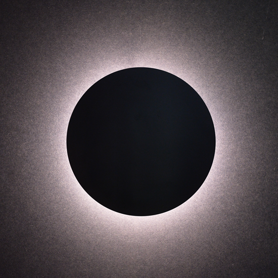 ACA DECOR  – Επίτοιχο Φωτιστικό LED 5W 3000Κ Μαύρο Mdf Κύκλος Φ140 ZM1705LEDWB