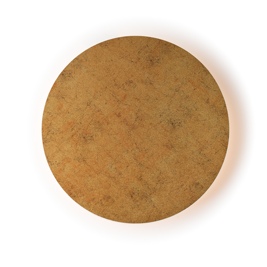 ACA DECOR  – Επιτοίχιο Φωτιστικό LED 5W 3000Κ Αντικέ Ορείχαλκο Mdf Κύκλος Φ14ΧΗ3,6cm