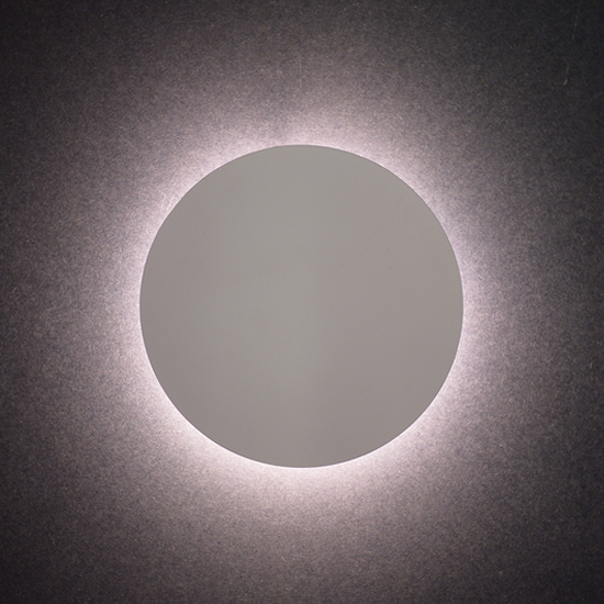 ACA DECOR  – Επίτοιχο Φωτιστικό LED 5W 3000Κ Λευκό MDF Κύκλος Φ140 ZM1705LEDWW