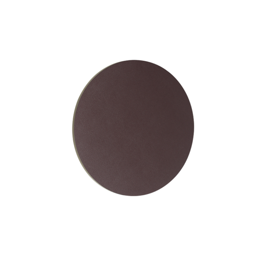 ΕΠΙΤΟΙΧΟ ΦΩΤΙΣΤΙΚΟ LED 24W 3000Κ 1920LM ΣΚ.ΚΑΦΕ ΔΕΡΜΑ MDF ΚΥΚΛΟΣ Φ40ΧΗ3,6CM ECLIPSE ACA – ZM1724LEDWDL