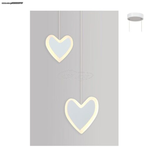 ΚΡΕΜΑΣΤΟ ΦΩΤΙΣΤΙΚΟ LED 14W 3000K 900LM INNAMORATO ΛΕΥΚΟ ΜΕΤ/ΚΟ 24X14X100CM  ACA – ZM202592PW