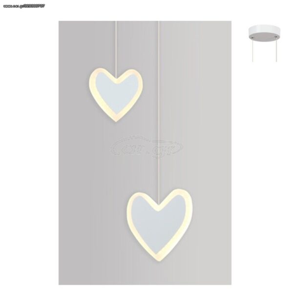 ΚΡΕΜΑΣΤΟ ΦΩΤΙΣΤΙΚΟ LED 14W 3000K 900LM INNAMORATO ΛΕΥΚΟ ΜΕΤ/ΚΟ 24X14X100CM  ACA – ZM202592PW